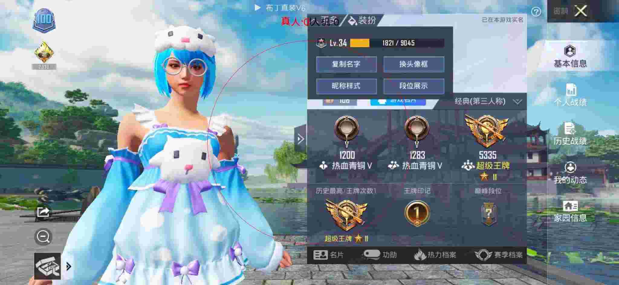 和平精英布丁直装透视 - 和平精英科技头像图片辅助预览图